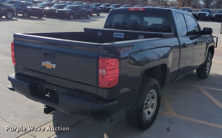 image for item DN3817 2018 Chevrolet Silverado 1500 Double Cab pickup truck