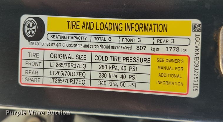 image for item DN3817 2018 Chevrolet Silverado 1500 Double Cab pickup truck