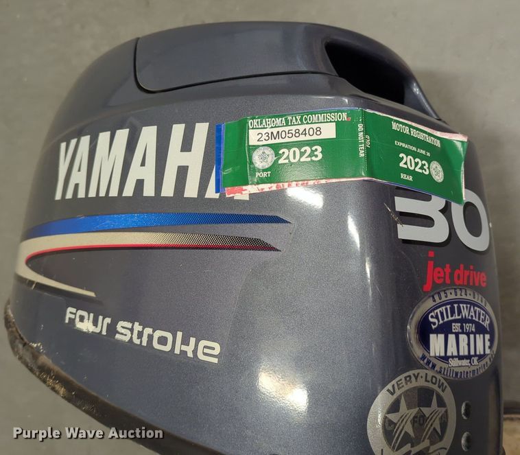 image for item DN3821 2006 Yamaha F40EJR outboard engine