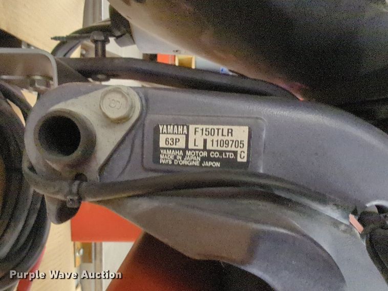 image for item DN3822 2011 Yamaha F150TLR outboard engine