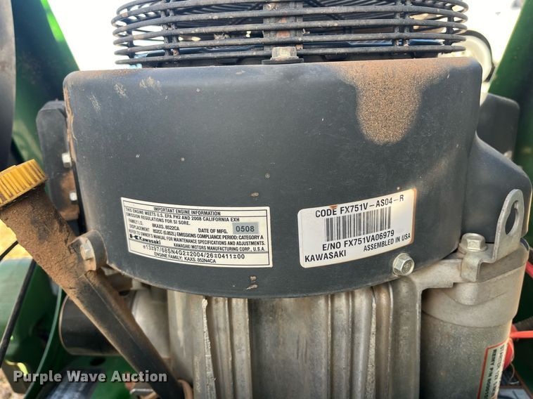 image for item EI0557 John Deere Z830A ZTR lawn mower