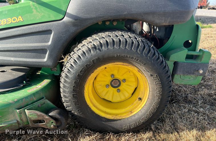 image for item EI0557 John Deere Z830A ZTR lawn mower