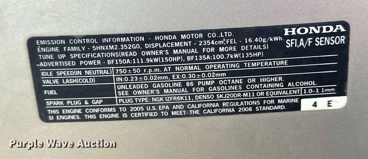image for item LK9726 2007 Blue Wave  220 Deluxe boat