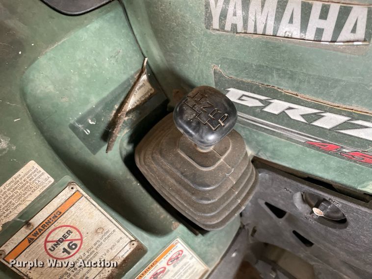 image for item NA9726 2011 Yamaha Grizzly 450  ATV