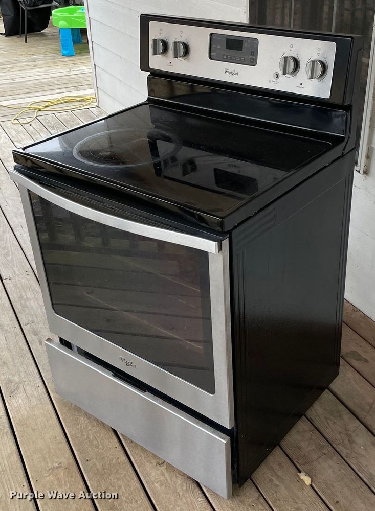 image for item NZ9027 Whirlpool electric range