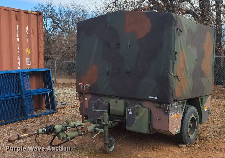 image for item OD9139 U.S. Department of the Navy TFK 250  field kitchen trailer