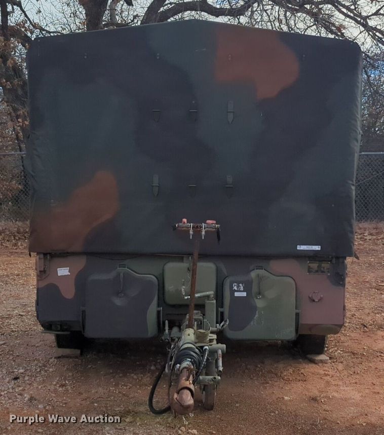 image for item OD9139 U.S. Department of the Navy TFK 250  field kitchen trailer