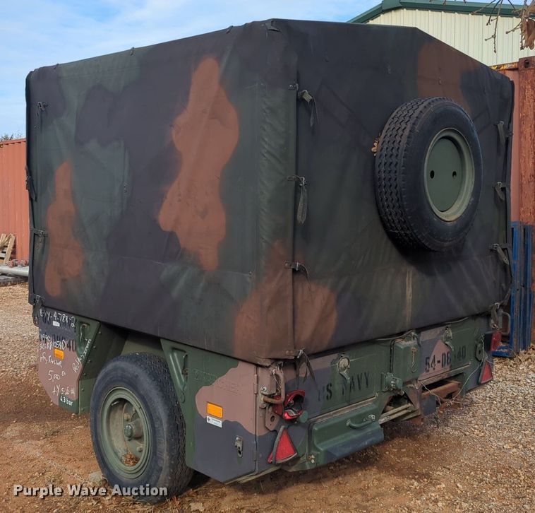 image for item OD9139 U.S. Department of the Navy TFK 250  field kitchen trailer