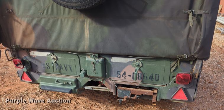 image for item OD9139 U.S. Department of the Navy TFK 250  field kitchen trailer