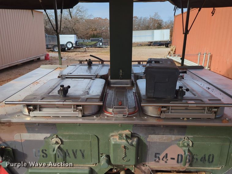 image for item OD9139 U.S. Department of the Navy TFK 250  field kitchen trailer