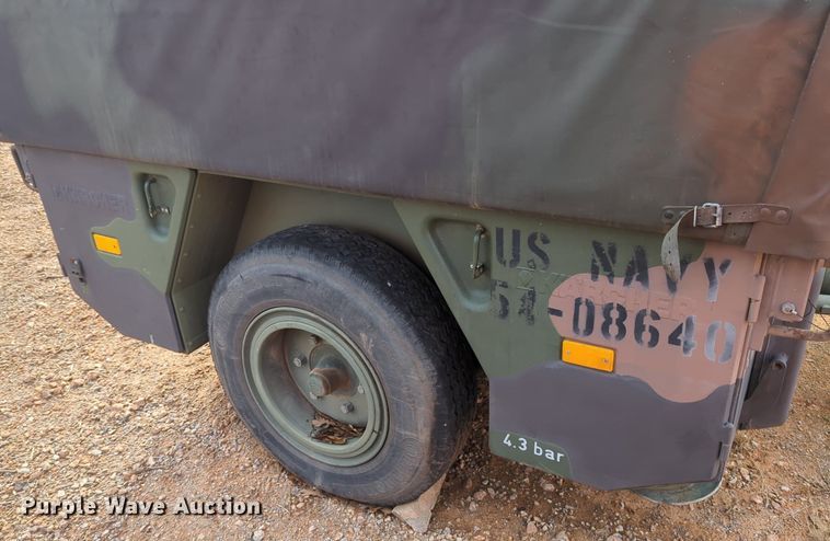 image for item OD9139 U.S. Department of the Navy TFK 250  field kitchen trailer