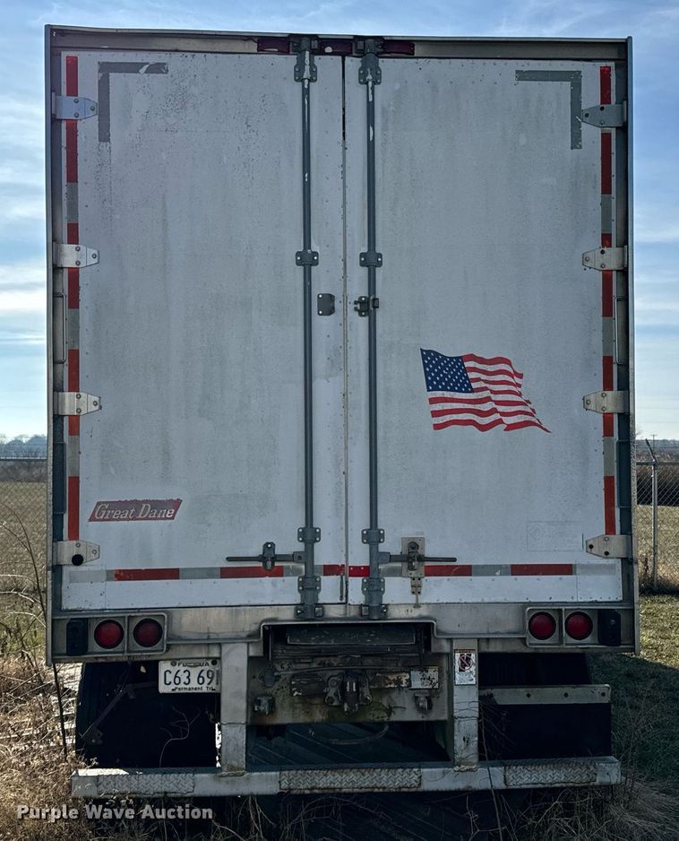 image for item OD9912 1996 Great Dane 7211Z-1B 28  dry van trailer