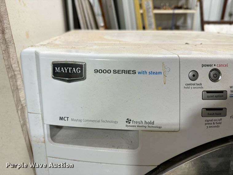 image for item OD9919 Maytag 9000 Series  washing machine
