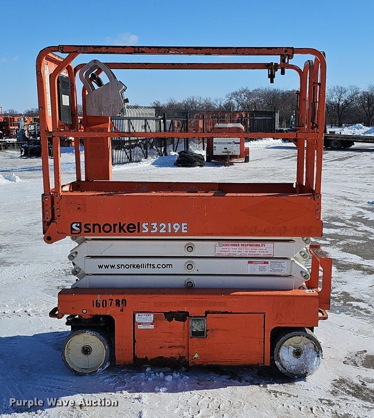 image for item DK0498 2015 Snorkel S3219E  scissor lift