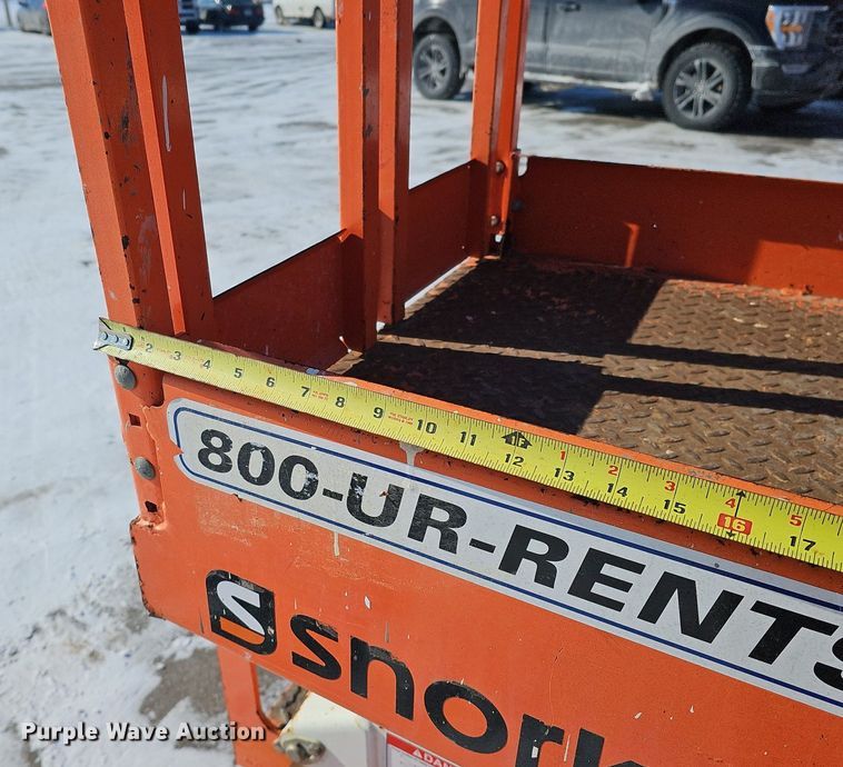image for item DK0498 2015 Snorkel S3219E  scissor lift