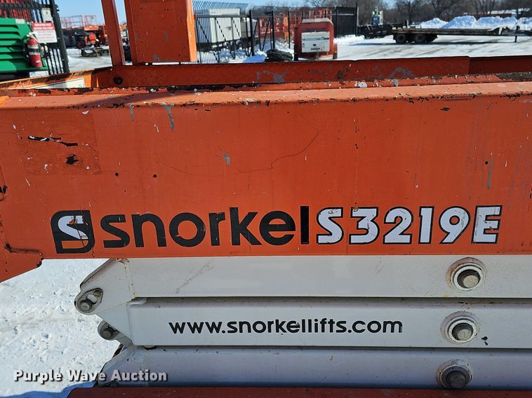 image for item DK0498 2015 Snorkel S3219E  scissor lift
