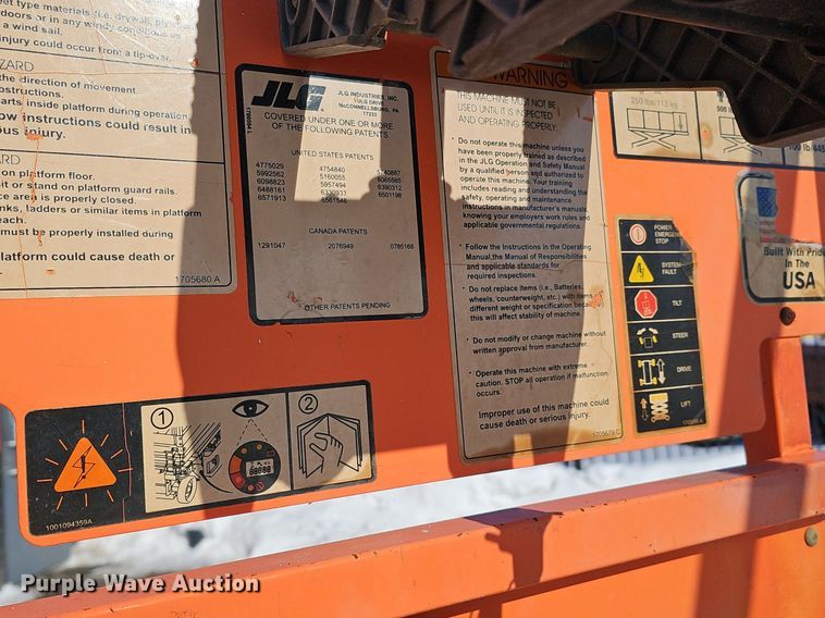 image for item DK0499 2012 JLG 1930ES  scissor lift