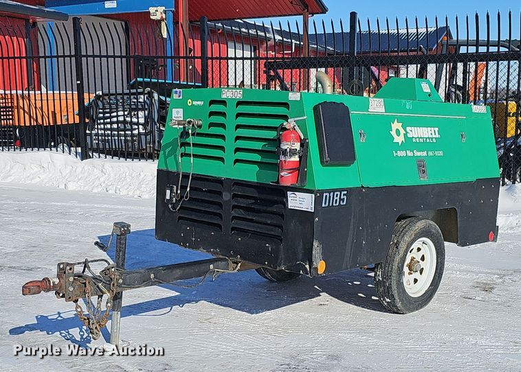 image for item DK0500 2014 Sullivan Palatek D185PDZSB  air compressor