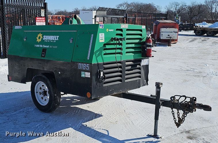 image for item DK0500 2014 Sullivan Palatek D185PDZSB  air compressor