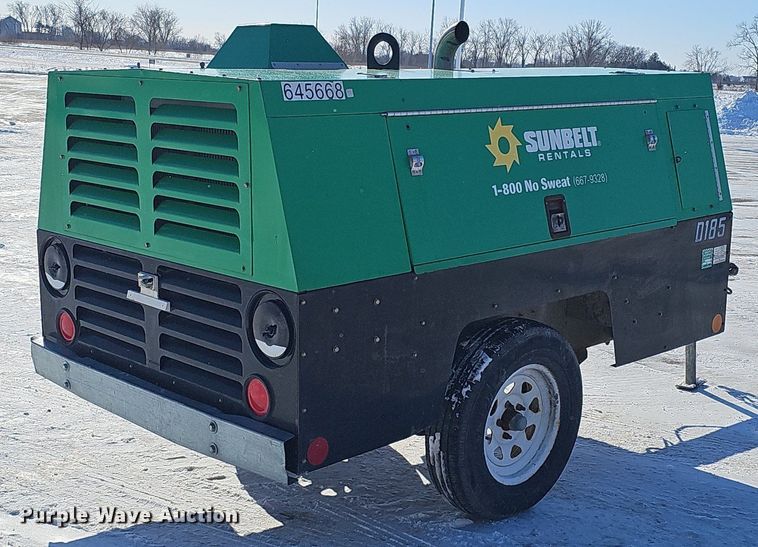 image for item DK0500 2014 Sullivan Palatek D185PDZSB  air compressor