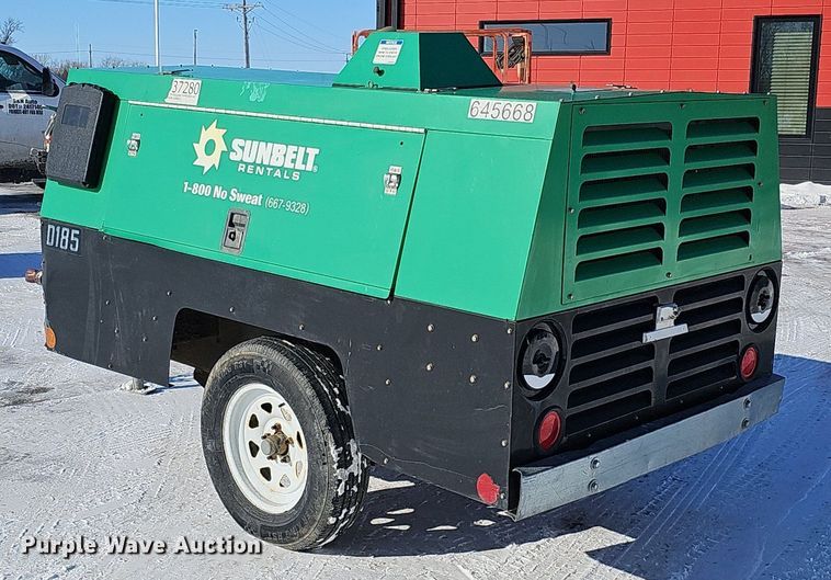 image for item DK0500 2014 Sullivan Palatek D185PDZSB  air compressor