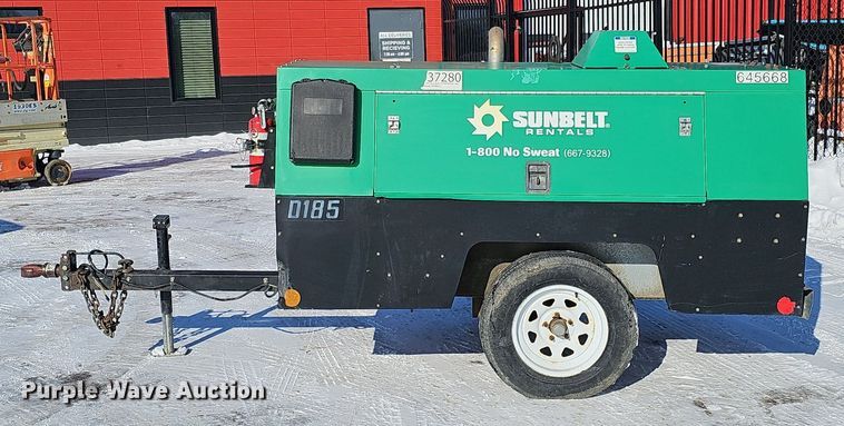 image for item DK0500 2014 Sullivan Palatek D185PDZSB  air compressor