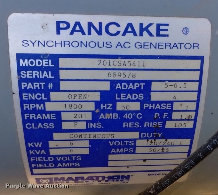 image for item DK8965 Allmand Night-Lite Pro  light plant