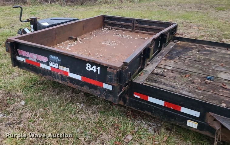 image for item DN8301 2006 Midsota Versadump  utility trailer