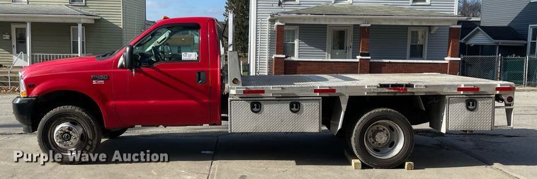image for item DP0279 2004 Ford F450 Super Duty XL  flatbed truck