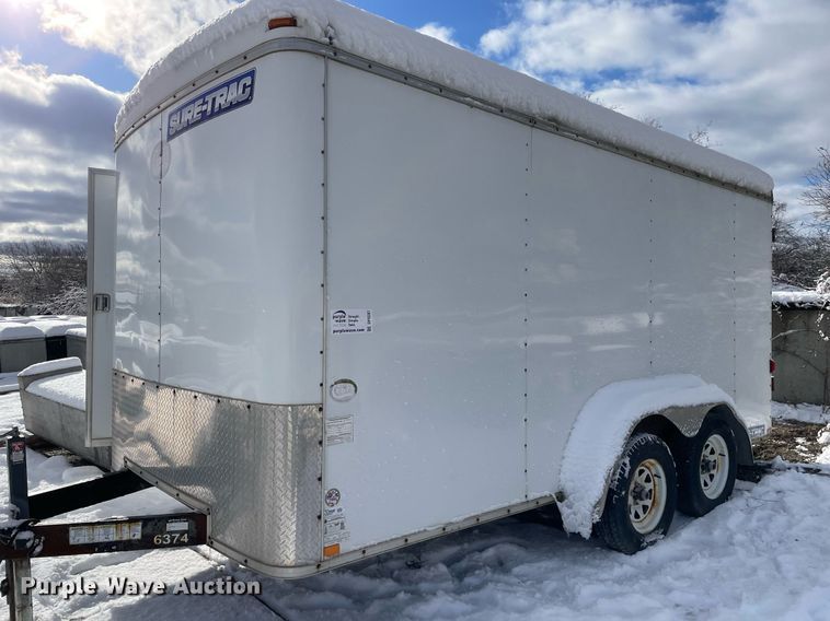 image for item DP0287 2014 Novae Corporation STR8414.5TA  enclosed cargo trailer