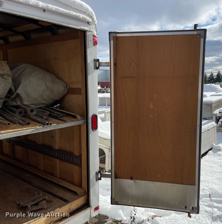 image for item DP0287 2014 Novae Corporation STR8414.5TA  enclosed cargo trailer