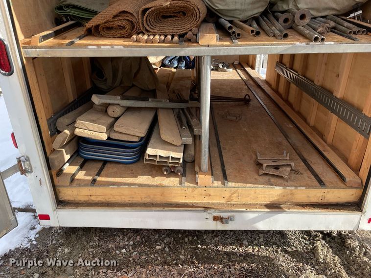 image for item DP0287 2014 Novae Corporation STR8414.5TA  enclosed cargo trailer