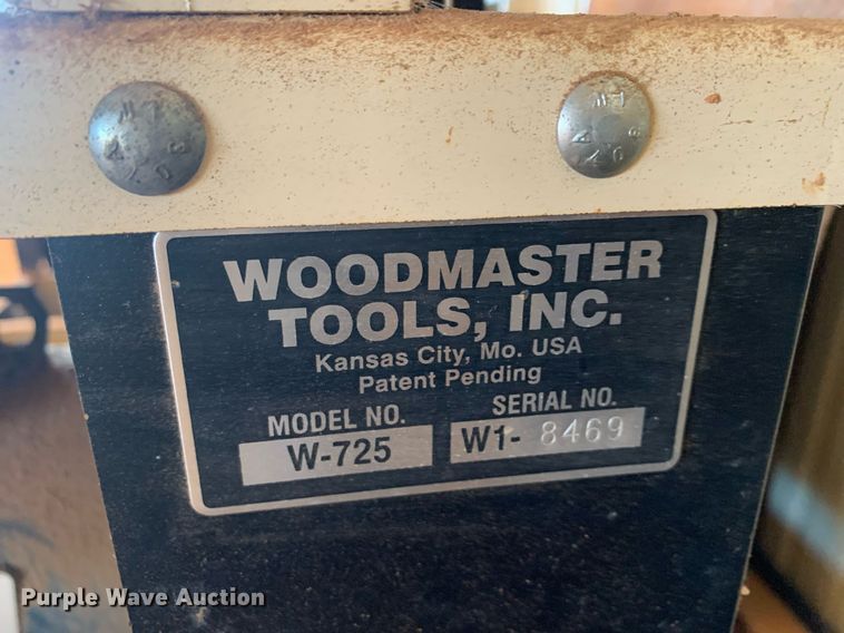 image for item DP8795 Woodmaster W-725  planer