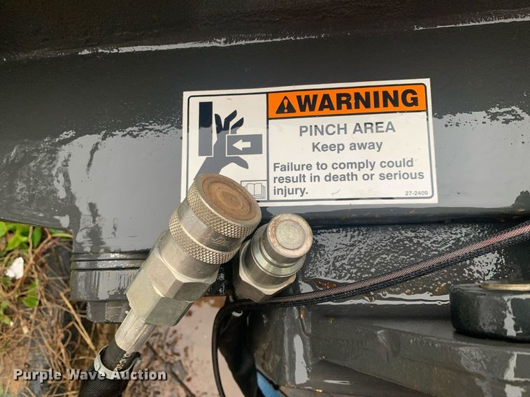 image for item DP8810 2008 New Holland 1300  skid steer dozer blade