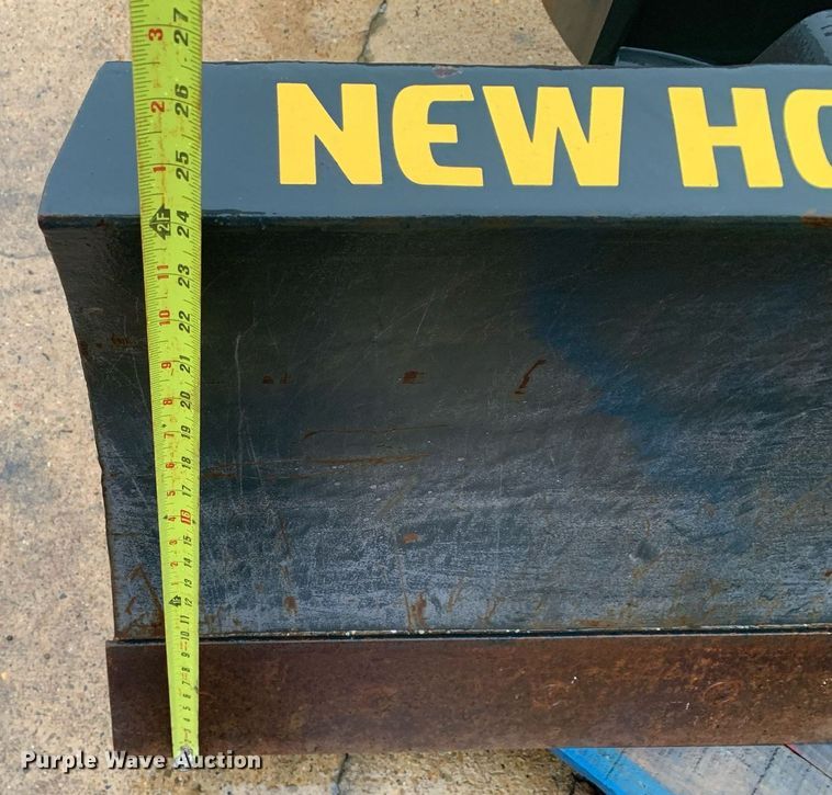image for item DP8810 2008 New Holland 1300  skid steer dozer blade