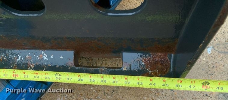 image for item DP8810 2008 New Holland 1300  skid steer dozer blade