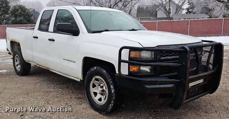 image for item IO9783 2014 Chevrolet Silverado 1500  Double Cab pickup truck