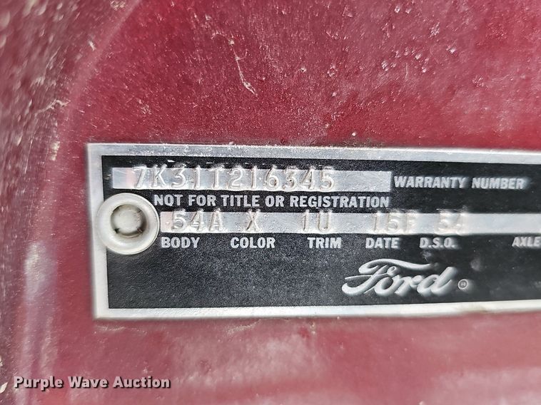 image for item IO9785 1967 Ford Fairlane