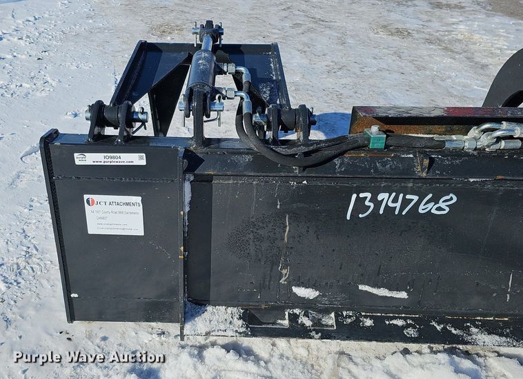 image for item IO9804 JCT  72" W skid steer grapple bucket