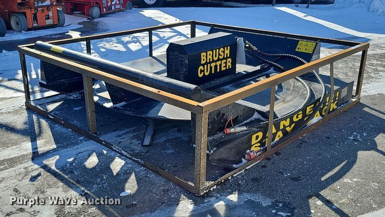 image for item IO9805 2023 Mower King SSRC  skid steer rotary mower