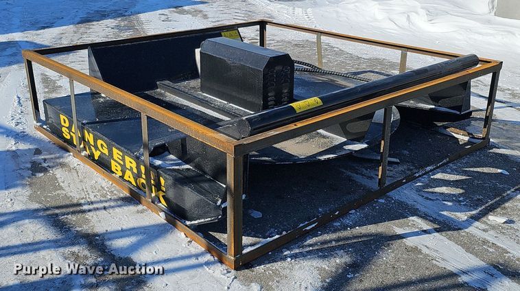 image for item IO9805 2023 Mower King SSRC  skid steer rotary mower