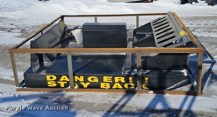 image for item IO9805 2023 Mower King SSRC  skid steer rotary mower