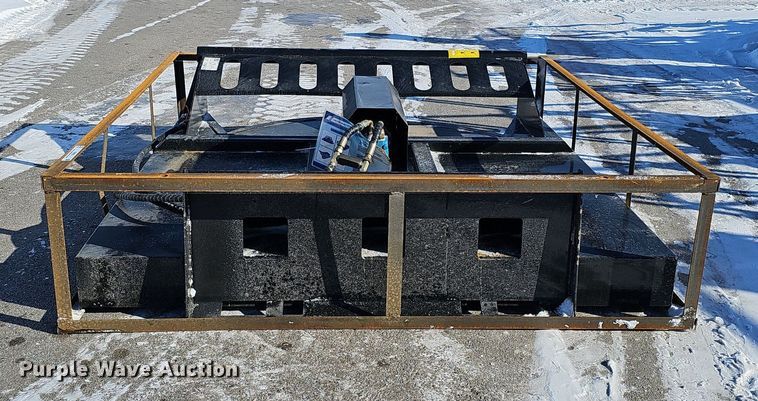 image for item IO9805 2023 Mower King SSRC  skid steer rotary mower