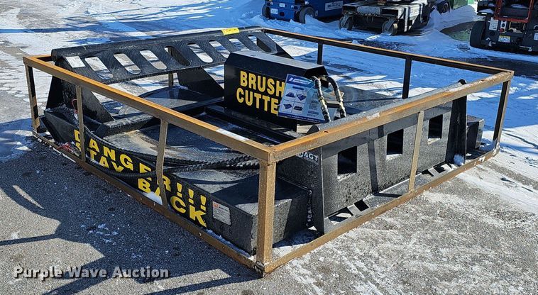 image for item IO9805 2023 Mower King SSRC  skid steer rotary mower