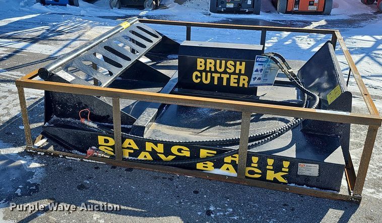 image for item IO9805 2023 Mower King SSRC  skid steer rotary mower