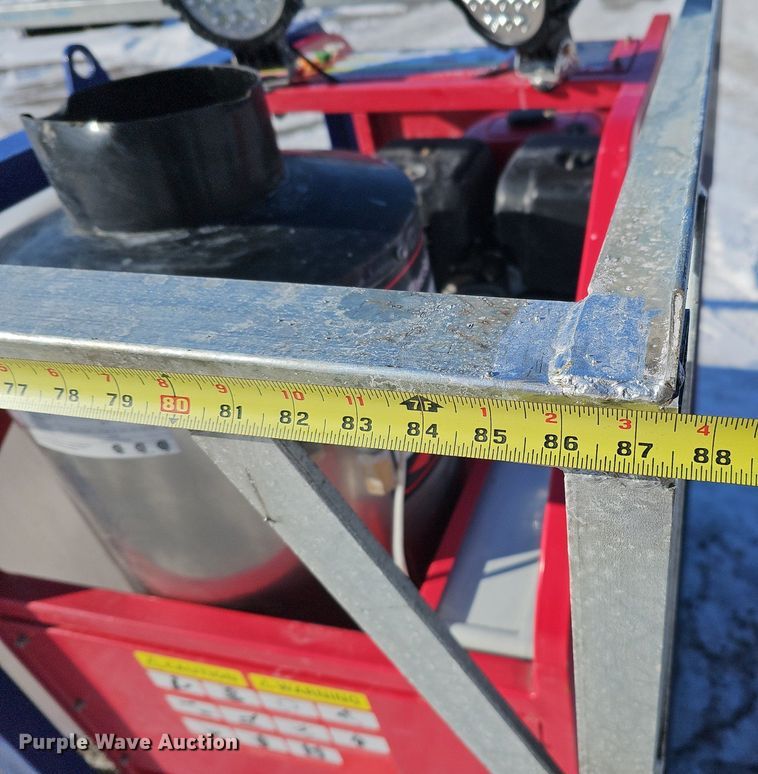 image for item IO9812 2023 Blue Viper YS4000  hot pressure washer