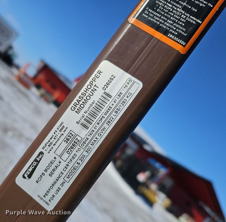 image for item IO9813 Grasshopper 329B  ZTR lawn mower