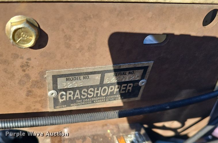 image for item IO9813 Grasshopper 329B  ZTR lawn mower