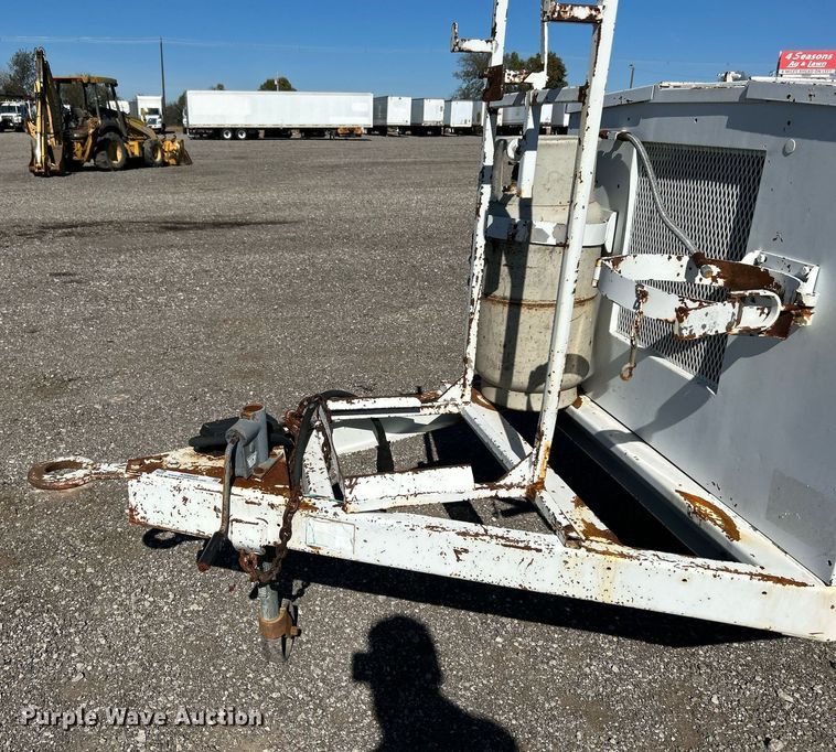 image for item KH9603 1987 Hesco Mobile Power Unit 150010 power unit trailer