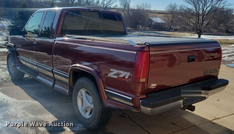 image for item KT9644 1998 Chevrolet K1500  Ext. Cab pickup truck